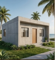 Referência visual — Casa modelo T1